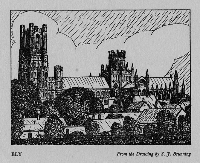 Ely - drawn by SJG Brunning
